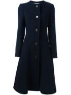 Lanvin Long Sleeved Overcoat - Blue