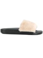 Givenchy Open-toe Slide Sandals - Black