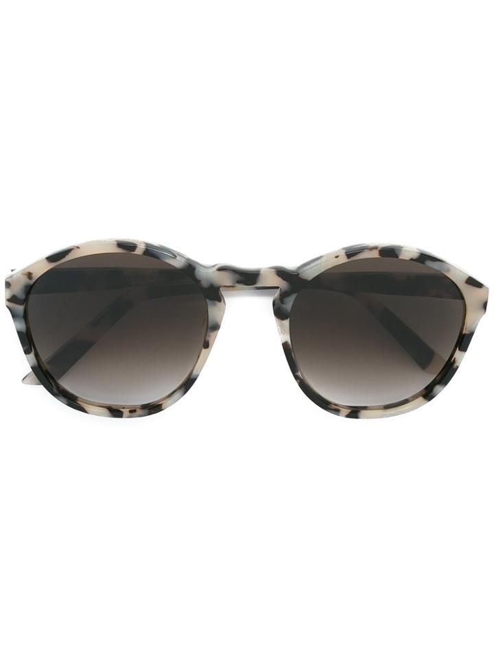 E. Tautz 'whitby' Sunglasses - Grey