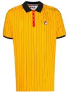Fila Striped Polo Shirt - Yellow