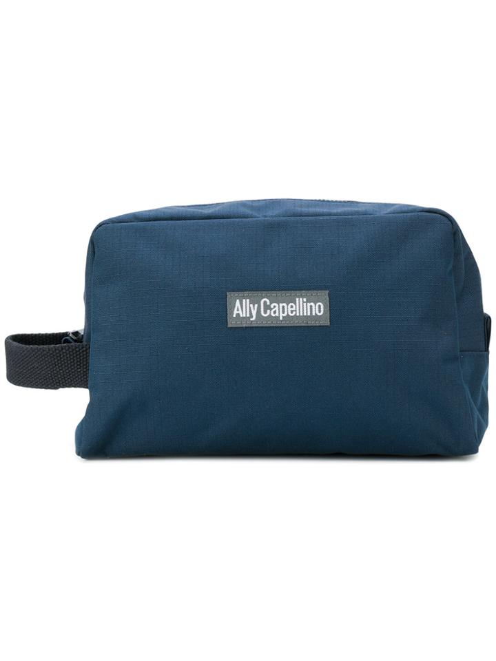 Ally Capellino Mini Simon Wash Bag - Blue