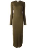 Courrèges Long Knit Dress, Size: 3, Green, Merino