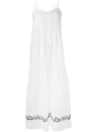 Slip Dress - Women - Cotton - 42, White, Cotton, Mcq Alexander Mcqueen
