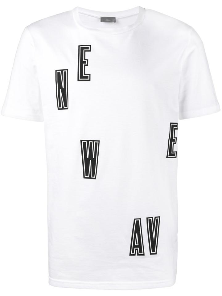 Dior Homme Logo Print T-shirt - White