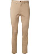 Fadeless Cropped Chino Trousers, Men's, Size: 36, Nude/neutrals, Cotton/polyurethane