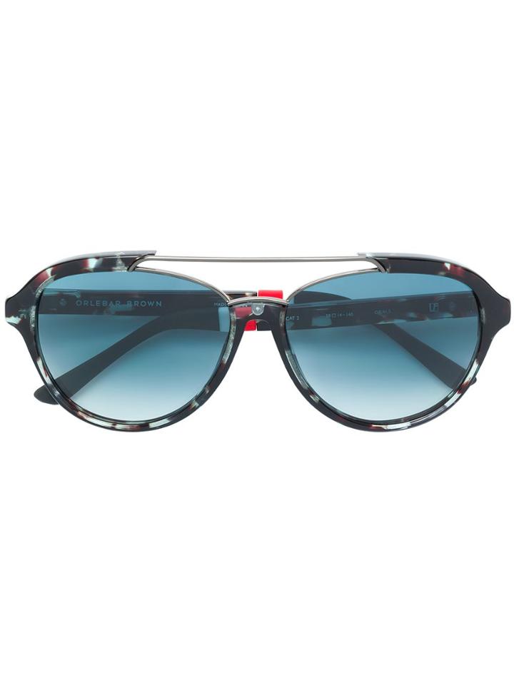 Orlebar Brown Orlebar Brown X Linda Farrow Square-frame Sunglasses -