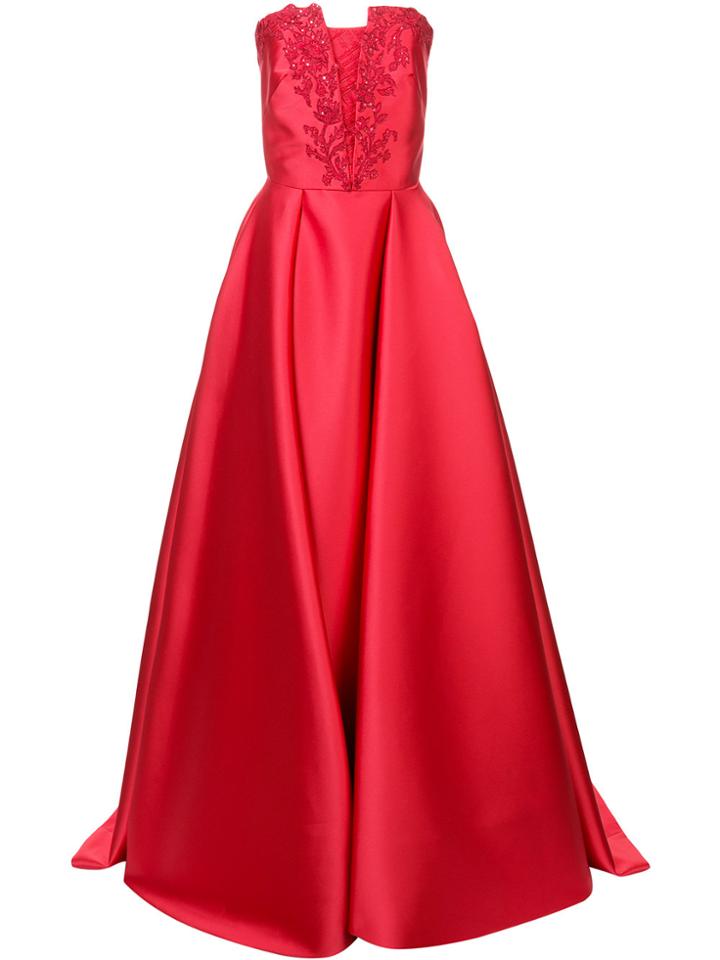 Carolina Herrera Flared Maxi Skirt