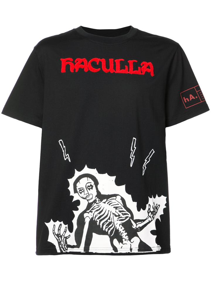 Haculla Shocked 2 Death T-shirt - Black