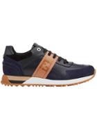 Fendi Panelled Lace-up Sneakers - Black