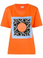 Kenzo Logo Stamp T-shirt - Orange
