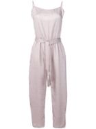 Forte Forte Loose Fit Jumpsuit - Pink
