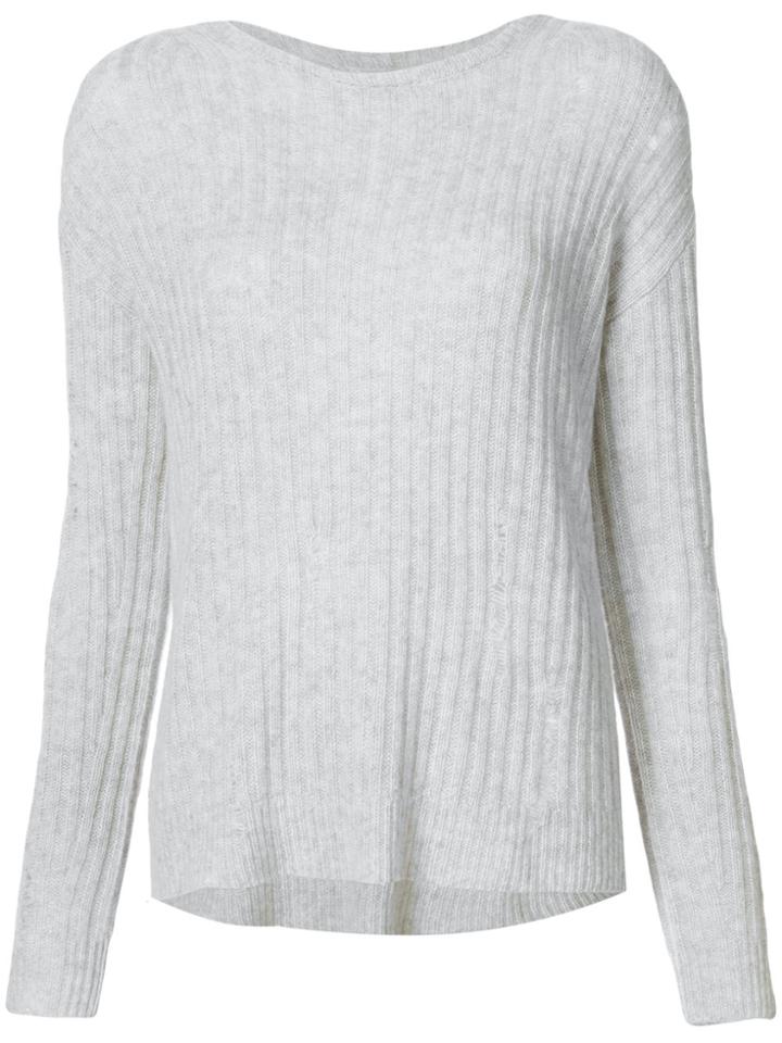 Nili Lotan Knitted Top - Grey