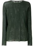 Roberto Collina Relaxed Sweater - Green