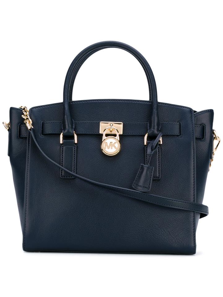 Michael Michael Kors Hamilton Tote Bag - Blue