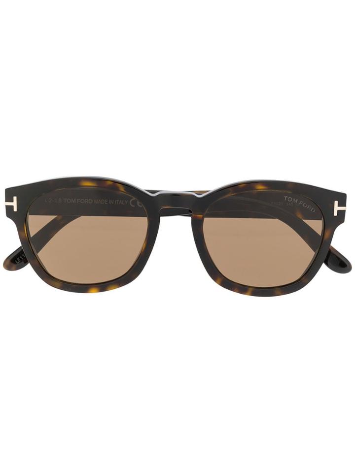 Tom Ford Eyewear Round Sunglasses - Brown