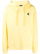 Vivienne Westwood Anglomania Embroidered Badge Hoodie - Yellow