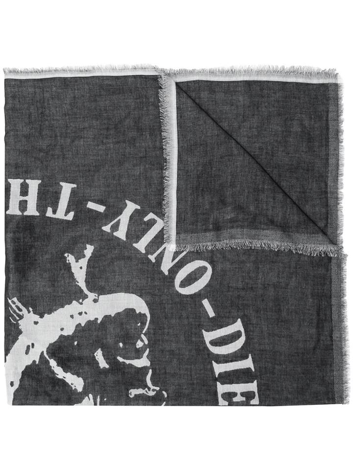 Diesel Smoika Scarf - Black