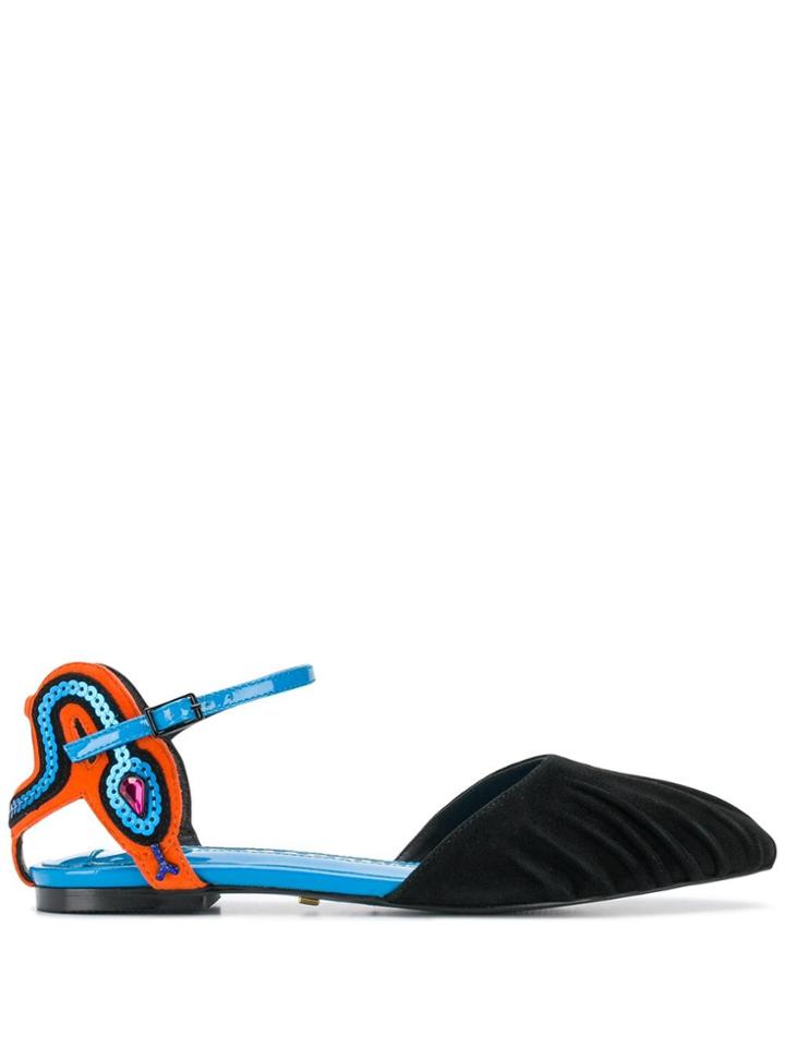 Kat Maconie Talia Ballerina Shoes - Black