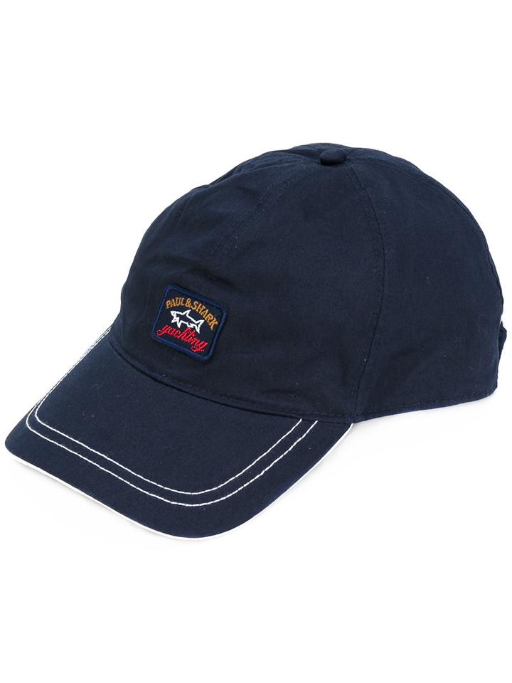 Paul & Shark - Embroidered Logo Cap - Men - Cotton - One Size, Blue, Cotton