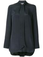 Layeur Bow Tie Blouse - Blue