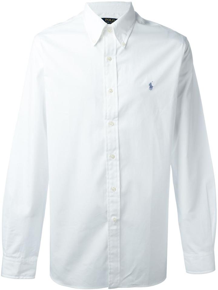Polo Ralph Lauren - Button Down Colour Shirt - Men - Cotton - 16 1/2, White, Cotton