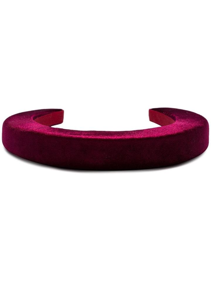Bluetiful Milano Burgundy Red Classic Velvet Headband