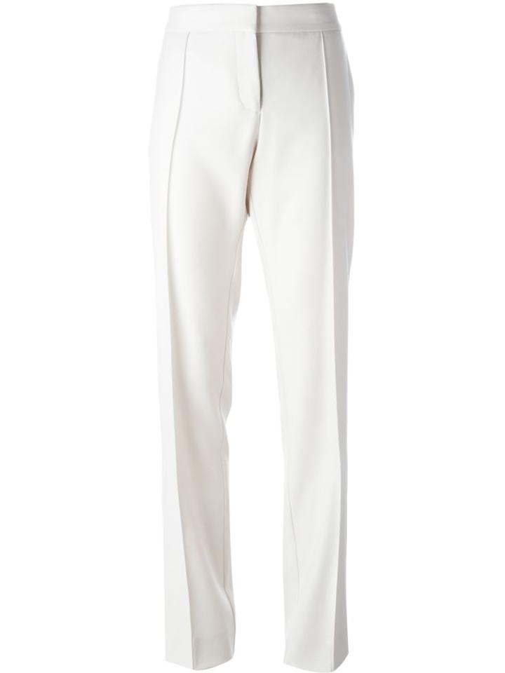Stella Mccartney 'sun Kassidy' Trousers, Women's, Size: 46, Nude/neutrals, Wool