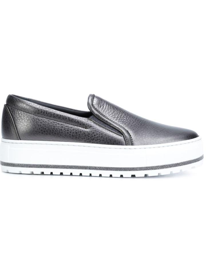 Brunello Cucinelli Slip-on Platform Trainers