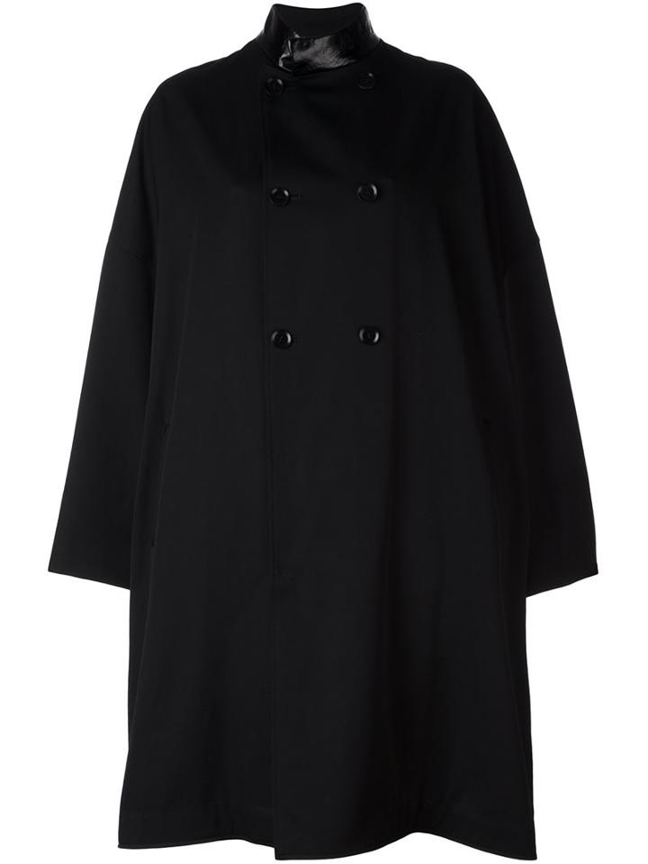 Yohji Yamamoto Double Breasted Oversized Coat