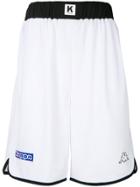 Kappa Basketball Style Shorts - White