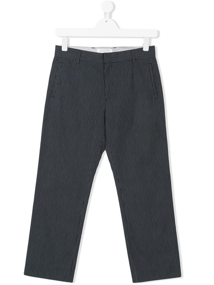 John Galliano Kids Teen Tailored Trousers - Blue