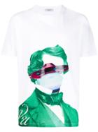 Valentino Vu Ufo Print T-shirt - White