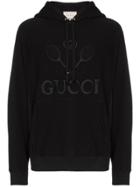 Gucci Gucci Tennis Embr Hd Swt Blk - Black