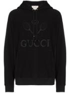 Gucci Gucci Tennis Embr Hd Swt Blk - Black