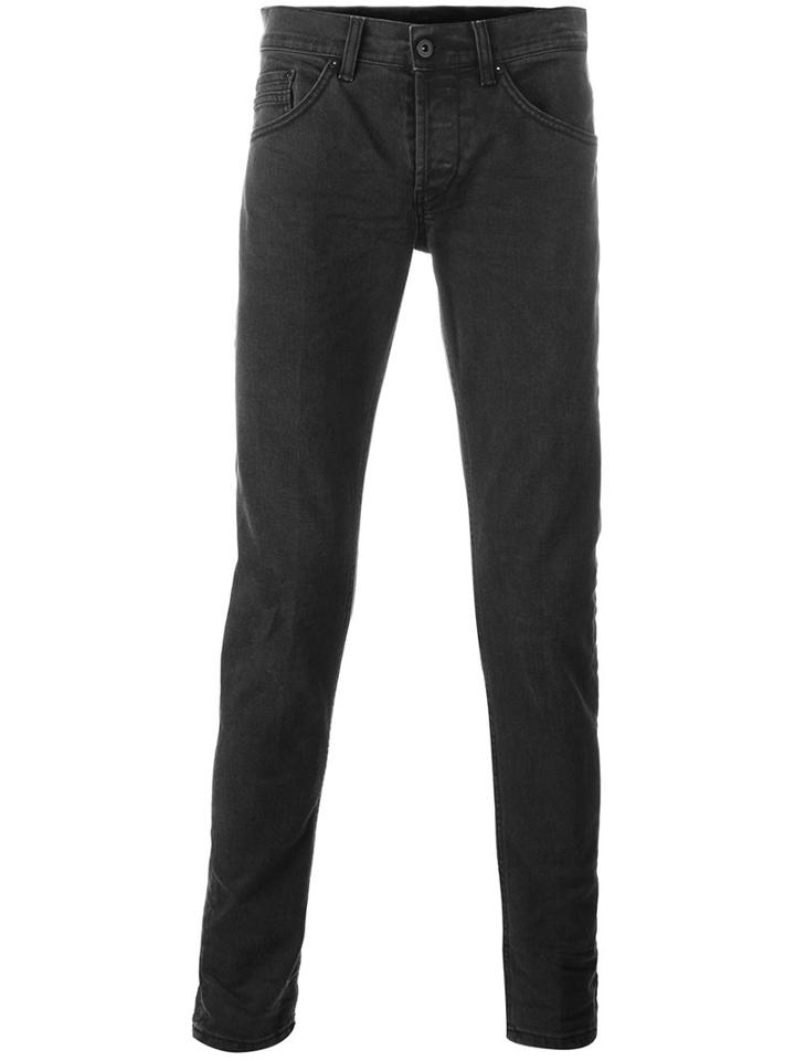 Dondup Skinny Jeans, Men's, Size: 31, Black, Polyester/spandex/elastane/cotton
