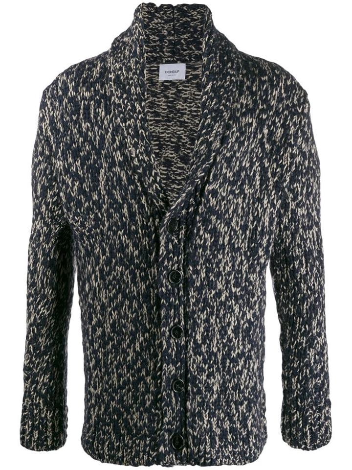 Dondup Uni Knitted Cardigan - Blue