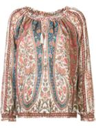 Vilshenko Printed Pleasant Blouse