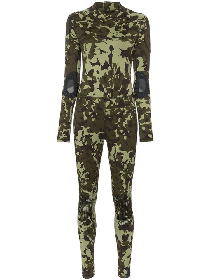 Nike X Mmw Camouflage Print Bodysuit - Green