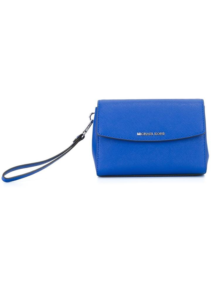 Michael Michael Kors Classic Clutch, Women's, Blue
