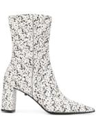 Dorothee Schumacher Floral Fusion Printed Boots - White