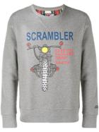 Mc2 Saint Barth Scrambler Sweatshirt - Grey