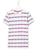Levi's Kids Teen Logo Stripes T-shirt - White