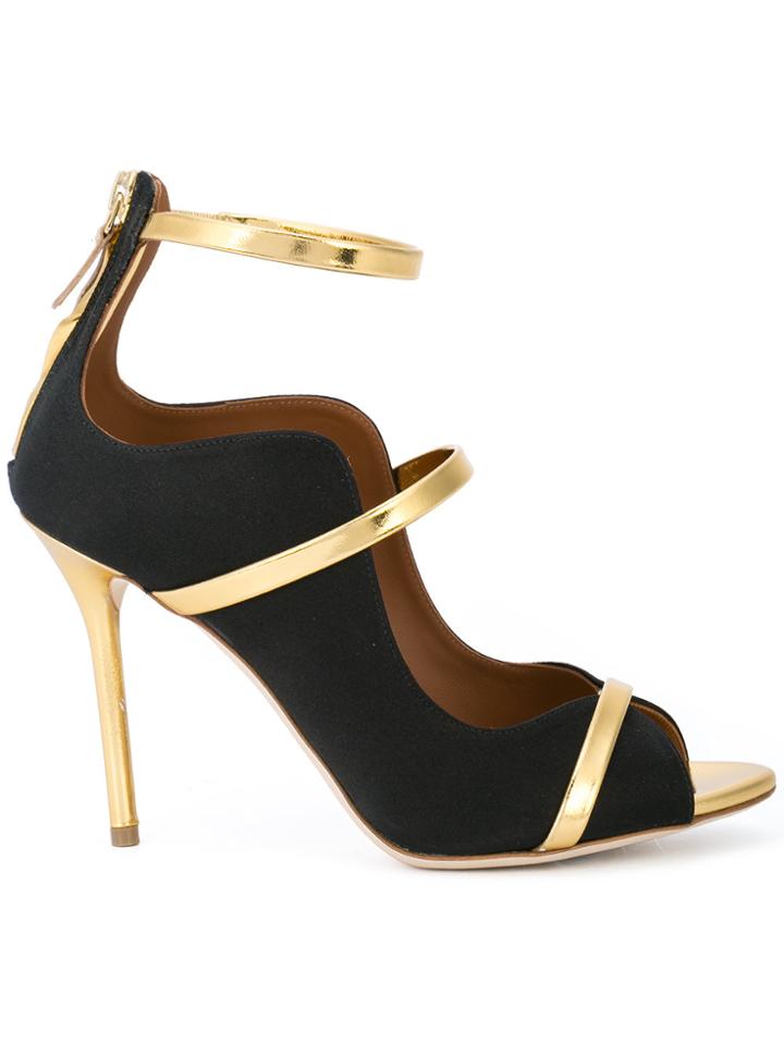 Malone Souliers Mika Strappy Pumps - Black