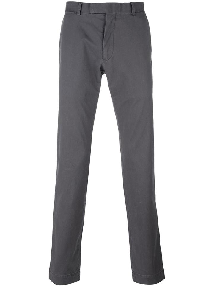 Polo Ralph Lauren Slim Fit Chinos, Men's, Size: 30, Grey, Cotton/spandex/elastane