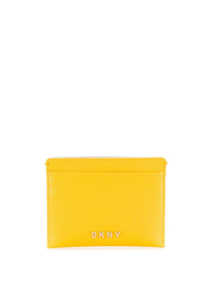Dkny Bryant Saffiano Wallet - Yellow