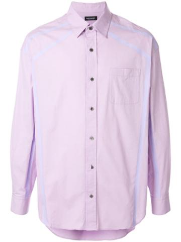 Christian Dada Taped Shirt - Purple