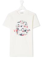 Moncler Kids Comics Print T-shirt - Nude & Neutrals