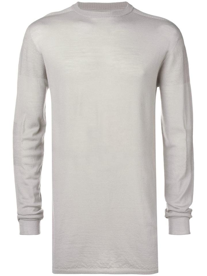 Rick Owens Oversized Jumper - Neutrals