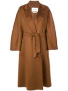 Max Mara - Classic Belted Coat - Women - Cashmere/virgin Wool - 42, Brown, Cashmere/virgin Wool