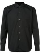 Comme Des Garçons Homme Plus Club Collar Shirt, Men's, Size: Small, Black, Cotton